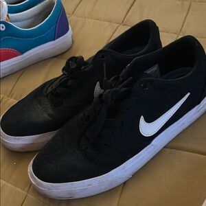 Nike Black and White Sneakers